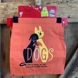 NWT Blue Q Dog Lover Apron